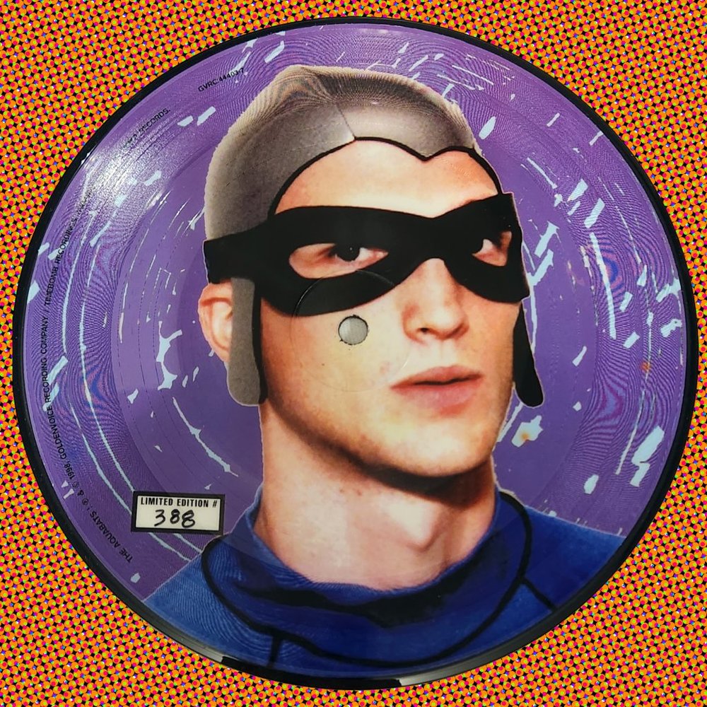 The Aquabats! Ultra Kyu Vs. The Sandfleas 7" Vinyl 1998 - RARE
